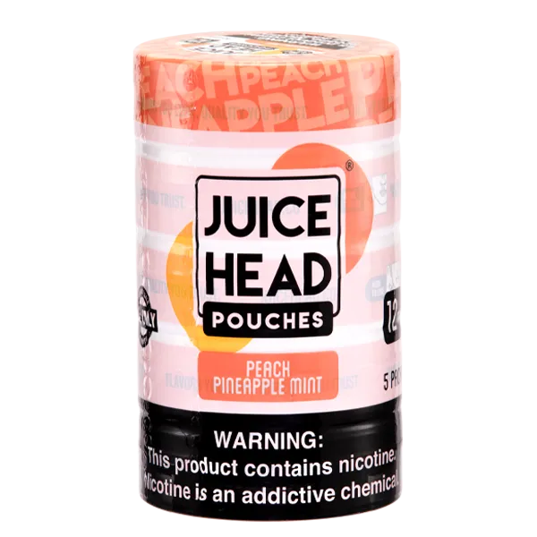 Peach Pineapple Mint Juice Head Pouches