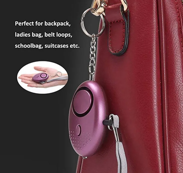 Personal Safety Alarm with Key Ring