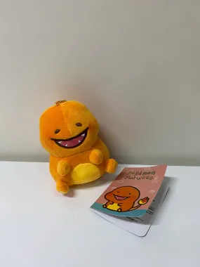 Pokemon Center Yurutto Small Eyes Charmander Mini Plush Doll Keychain