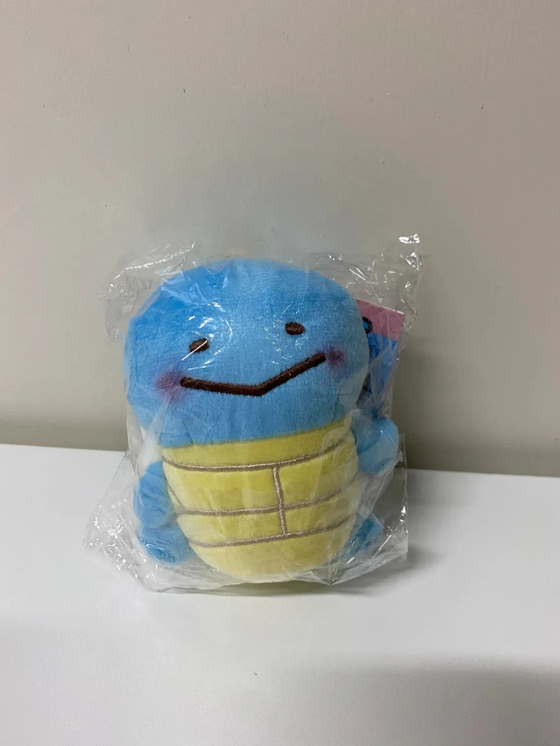 Pokemon Center Yurutto Small Eyes Squirtle Mini Plush Doll Keychain