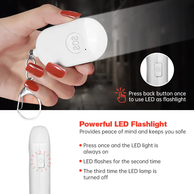 Portable Personal Protection & Self-Defence Alarm (Blue)