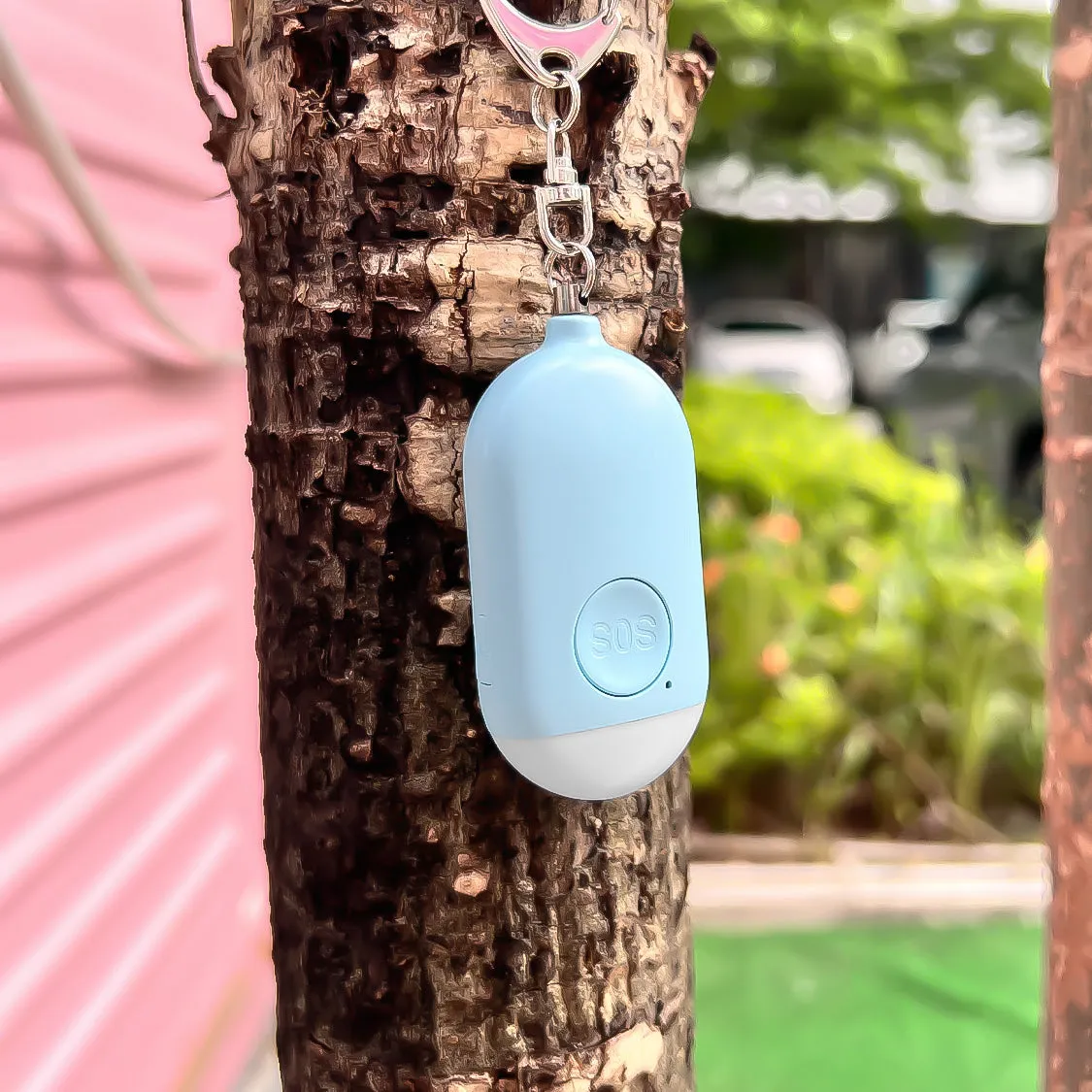 Portable Personal Protection & Self-Defence Alarm (Blue)