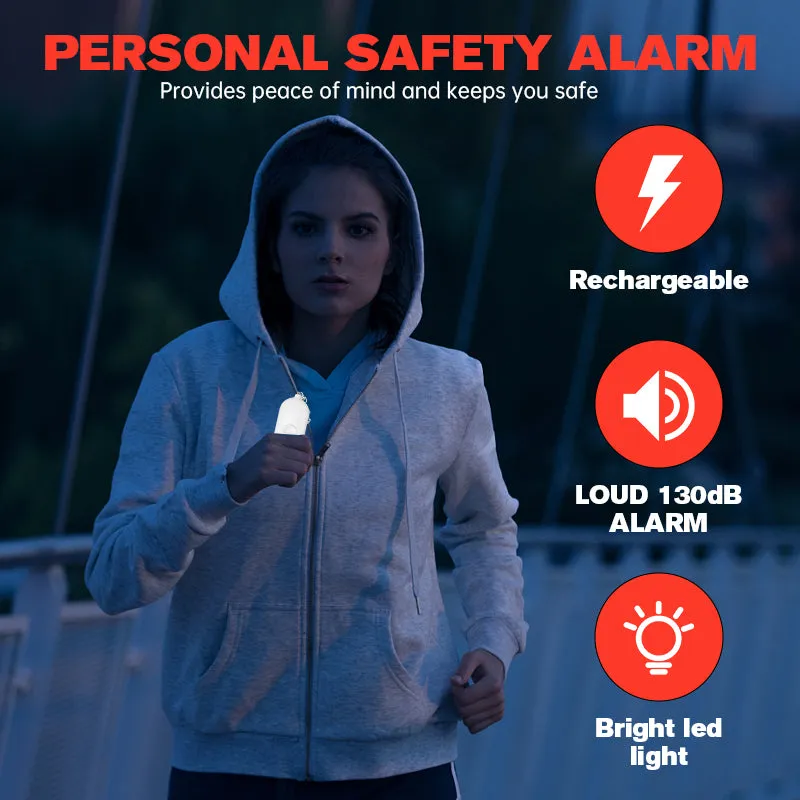 Portable Personal Protection & Self-Defence Alarm (Blue)