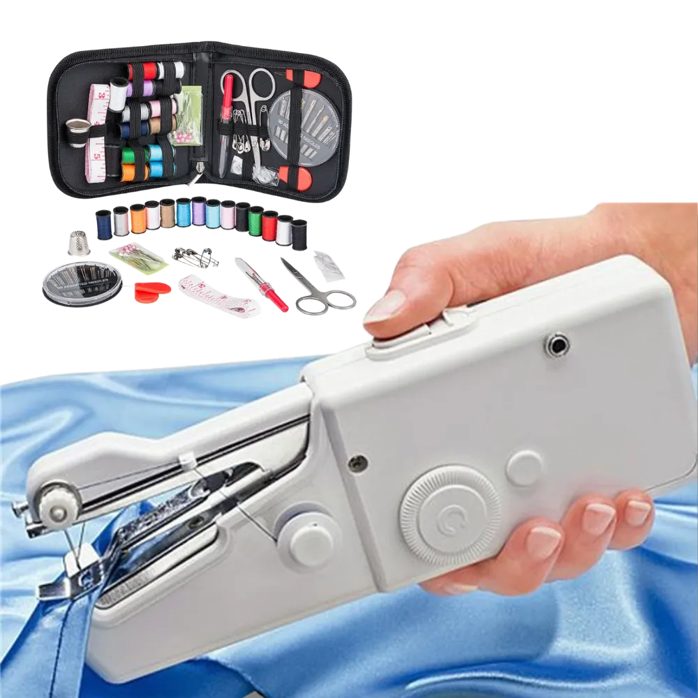 Portable Sewing Machine And Sewing Kit