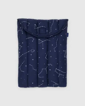 Puffy Laptop Sleeve 13"/14" - Constellation Midnight
