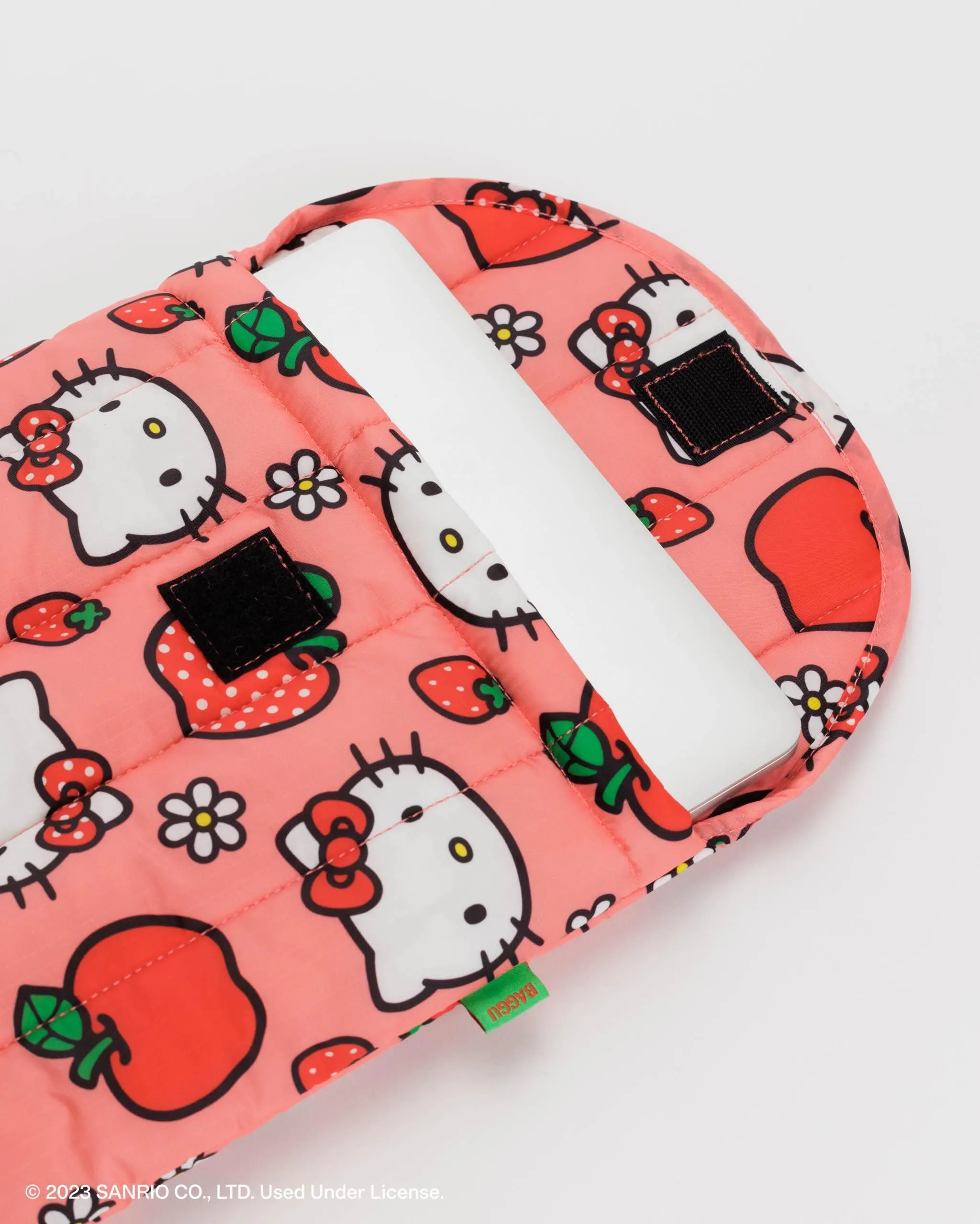 Puffy Laptop Sleeve 13"/14" - Hello Kitty Apple