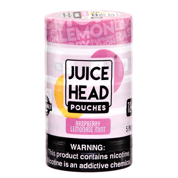 Raspberry Lemonade Mint Juice Head Pouches