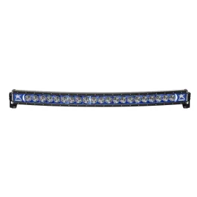 RIGID Radiance Plus Curved Bar Broad-Spot Optic 40 Inch With Blue Backlight