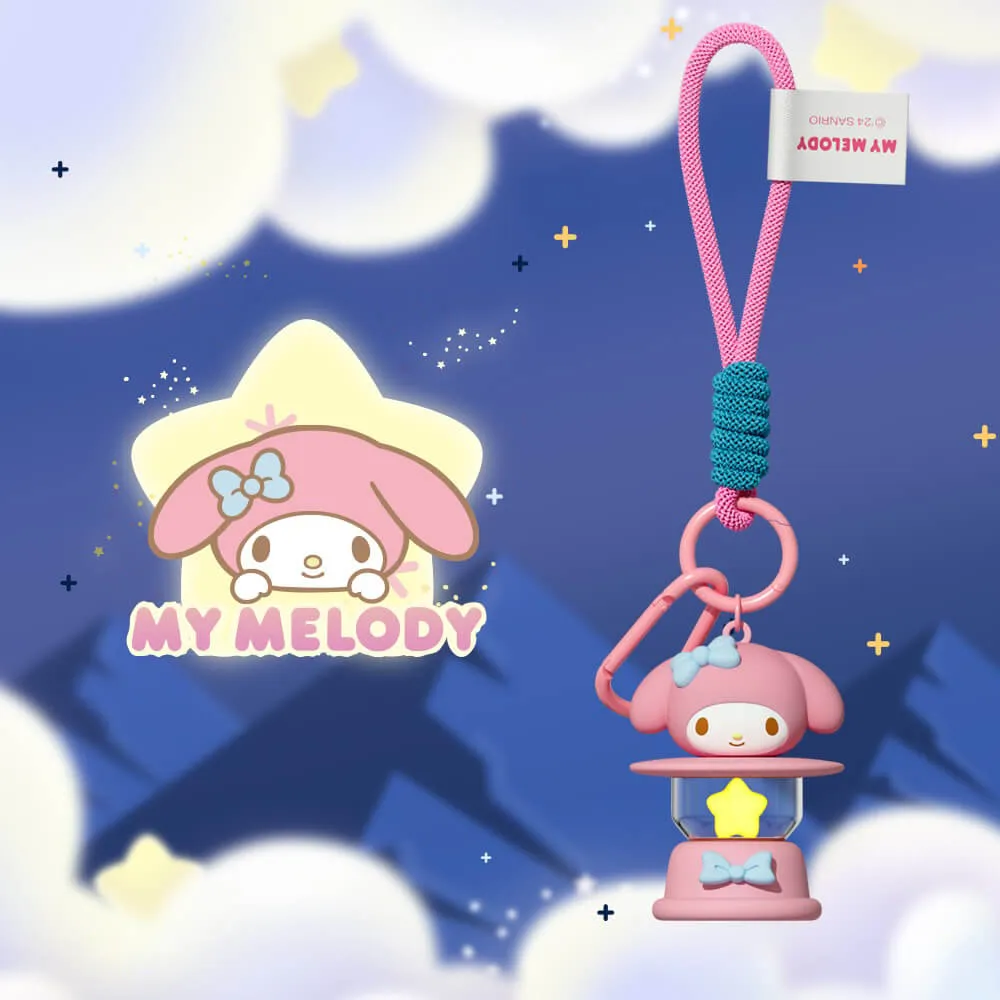 Sanrio Characters Kerosene Lamp Keychain