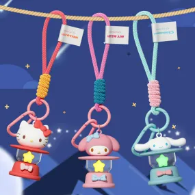 Sanrio Characters Kerosene Lamp Keychain