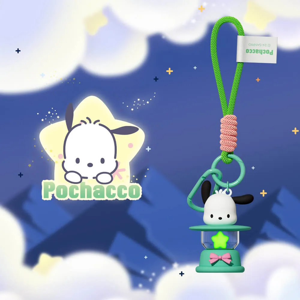 Sanrio Characters Kerosene Lamp Keychain