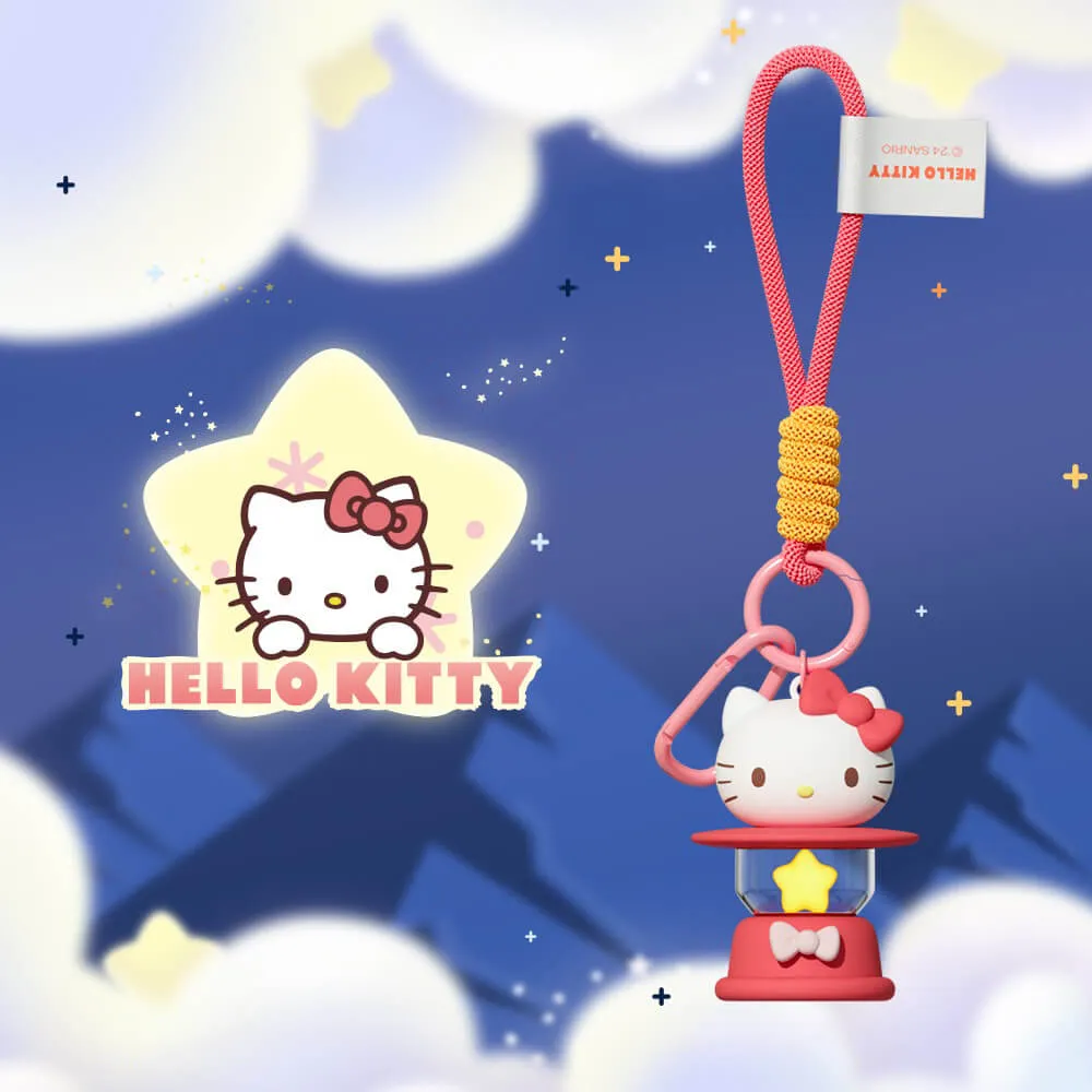 Sanrio Characters Kerosene Lamp Keychain