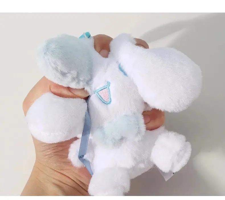 Sanrio Characters with Balloon Plush Doll Keychain | My Melody Kuromi Cinnamoroll Pochacco