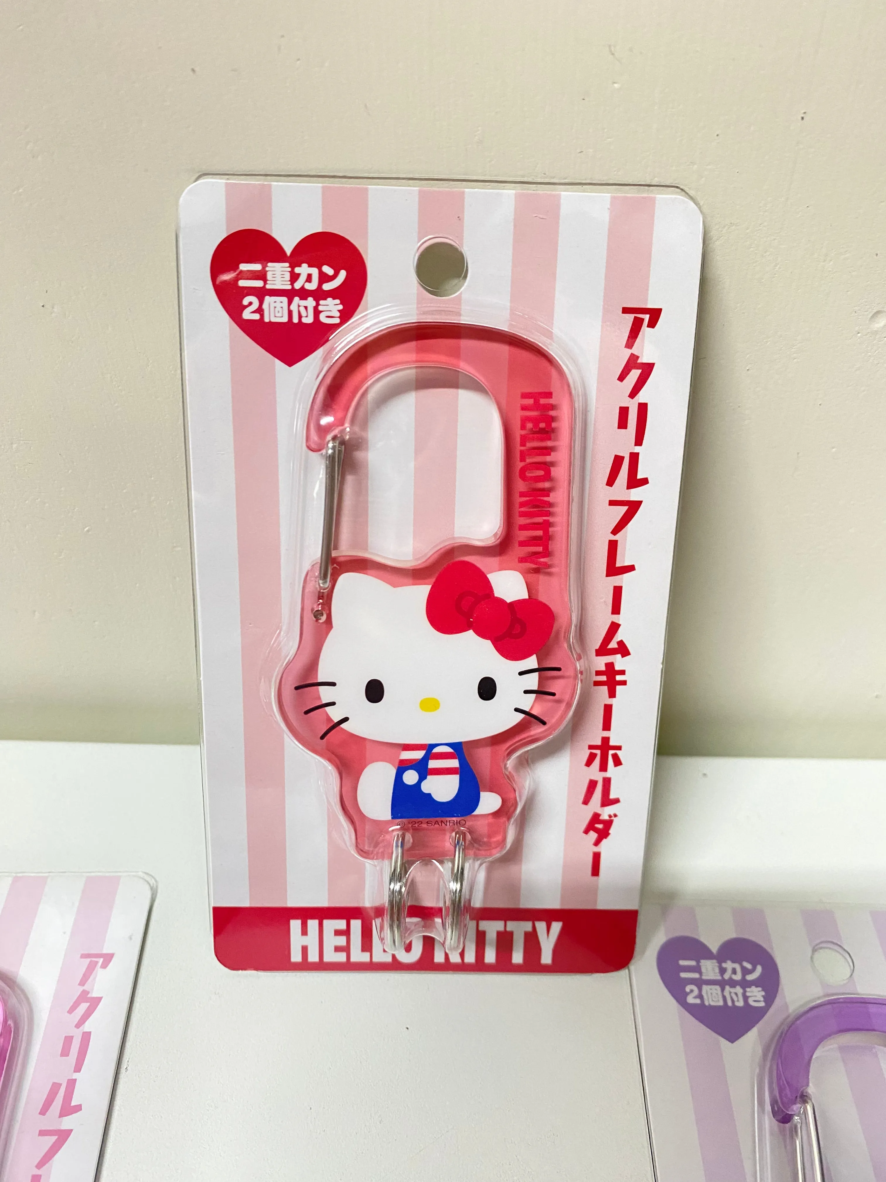 Sanrio Japan Hello Kitty My Melody Kuromi Cinnamoroll Pochacco Hangyodon Acrylic Buckle Charm