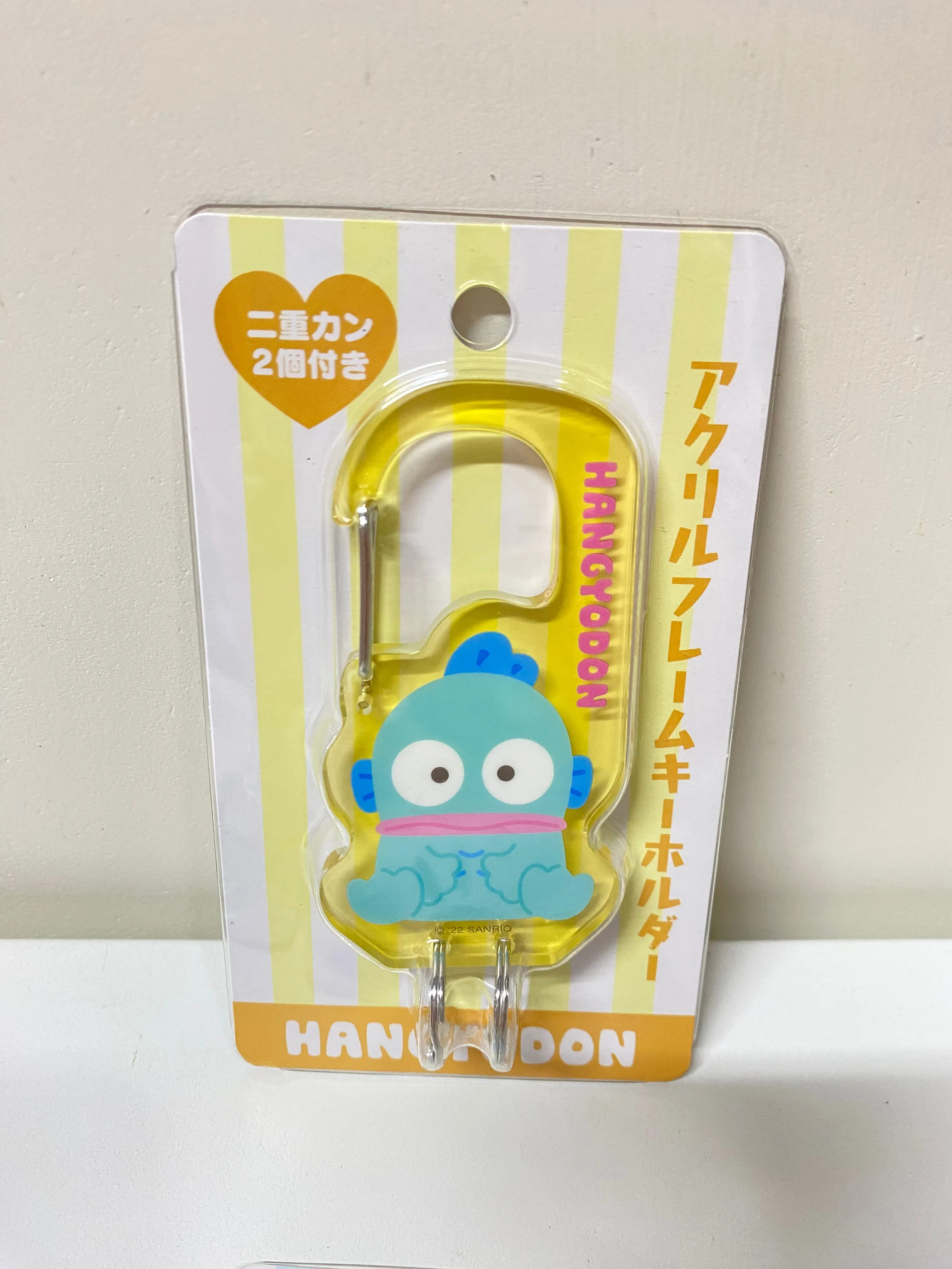 Sanrio Japan Hello Kitty My Melody Kuromi Cinnamoroll Pochacco Hangyodon Acrylic Buckle Charm