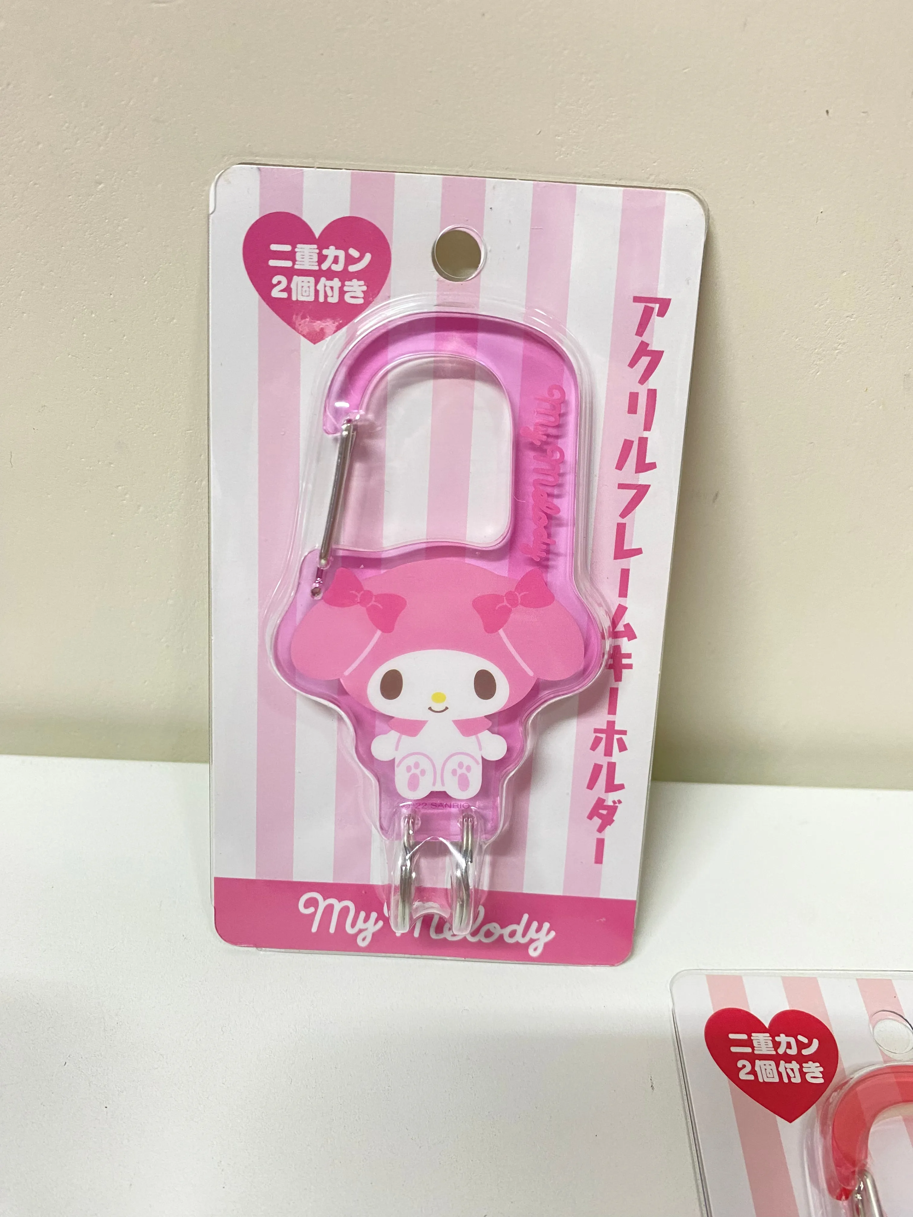 Sanrio Japan Hello Kitty My Melody Kuromi Cinnamoroll Pochacco Hangyodon Acrylic Buckle Charm
