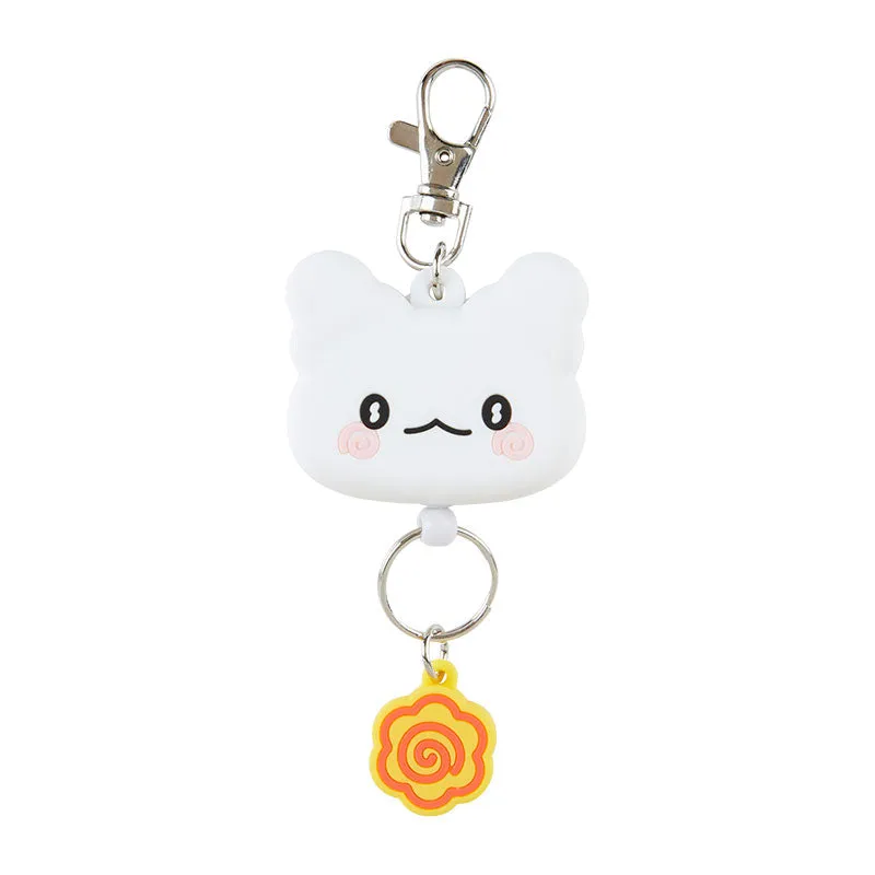 Sanrio Japan Hello Kitty My Melody Kuromi Cinnamoroll Pompompurin Pochacco Bad Badtz Maru Hangyodon Keroppi Gudetama Hanamaruobake - Retractable Keychain