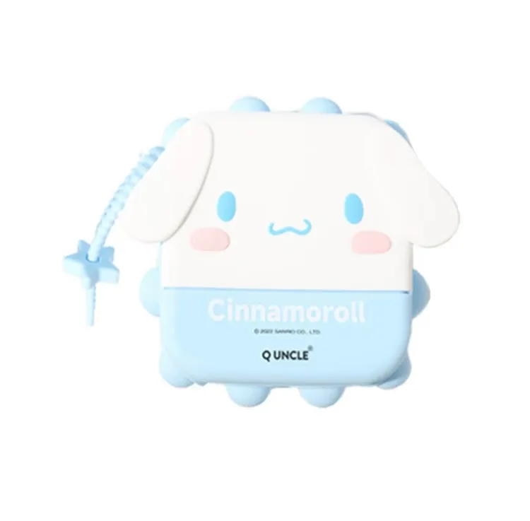 Sanrio Silicone Square PopBoom Purse Bag | Hello Kitty My Melody Kuromi Cinnamoroll KeroKeroKeroppi  - Playful Coin Bag Can put in Airpods EarPhone Children Gift