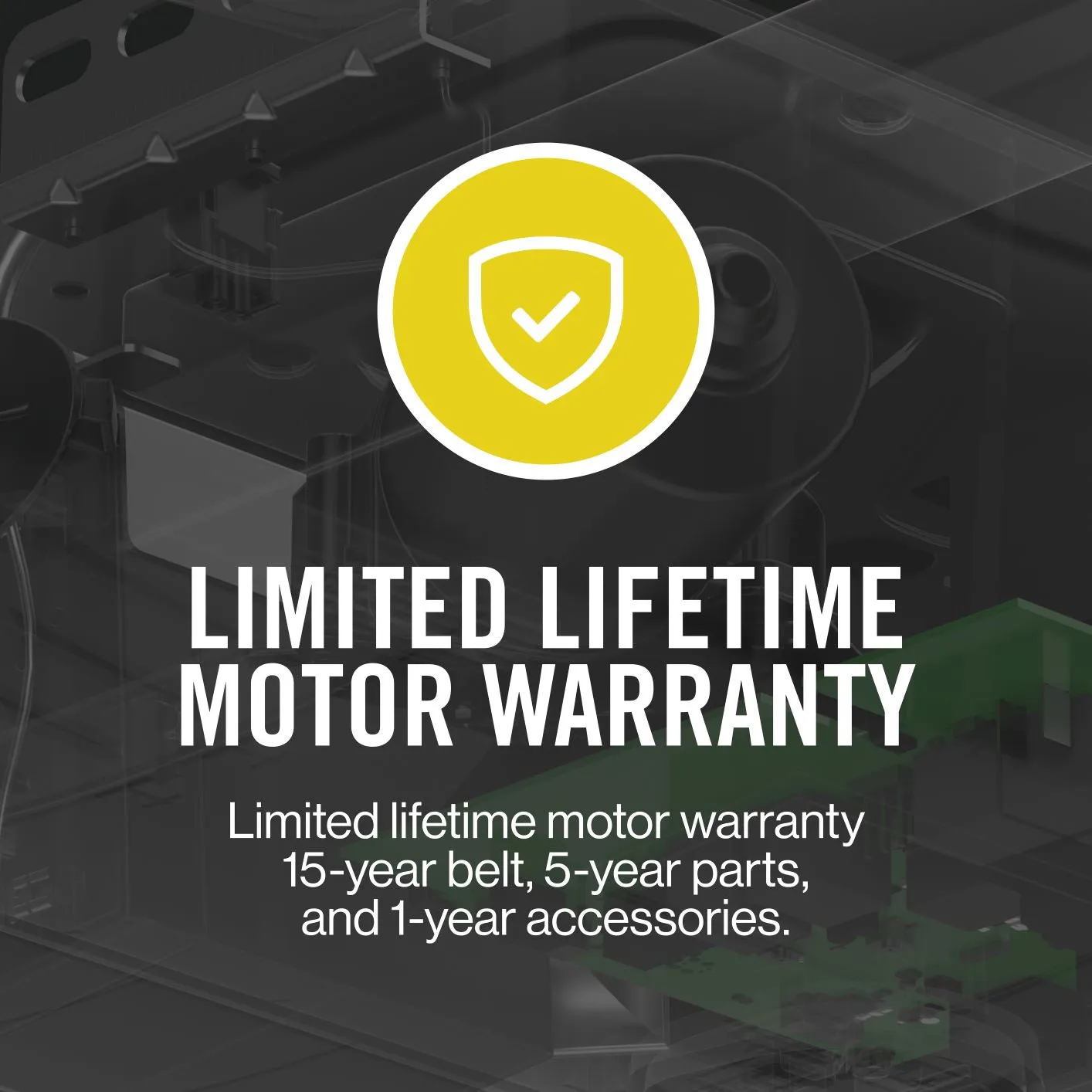SilentMax LED Connect Ultra-Quiet Belt Drive Smart Garage Door Opener w/ LED lighting and Battery Backup   Aladdin