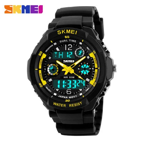 Skmei Brand 0931 Outdoor Dress Military Watch Relogio Digital Analog Quartz Watches Led Waterproof Clock Men Casual Wristwatch