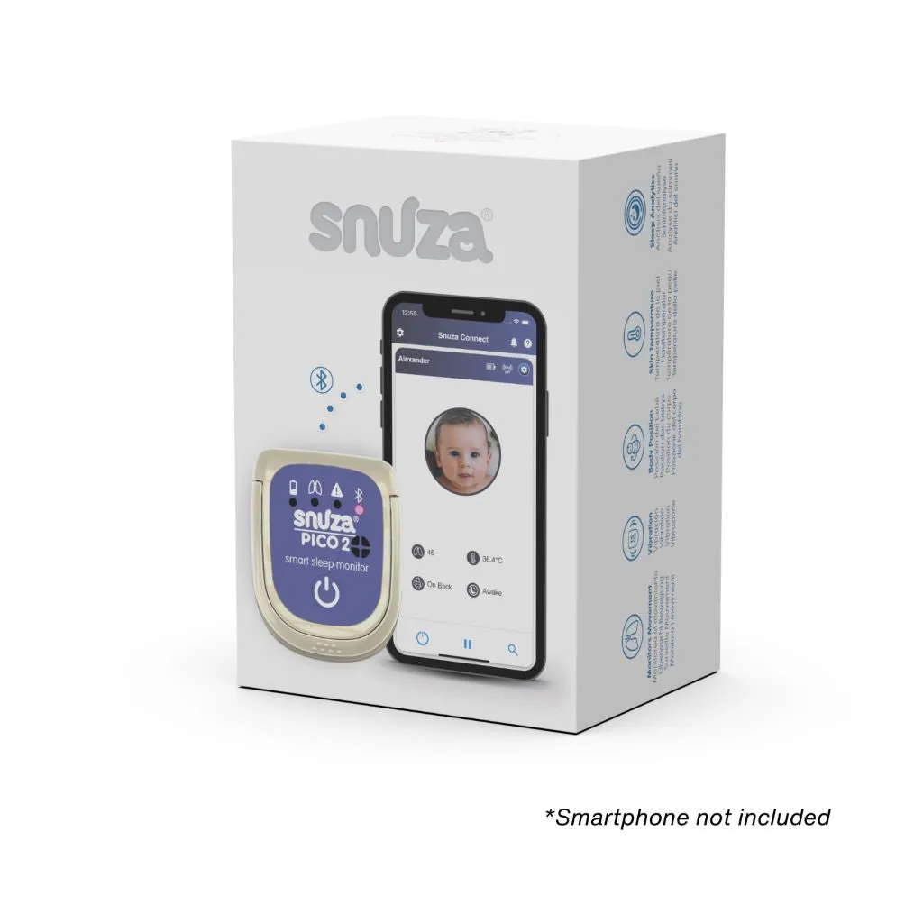 SNUZA PICO 2: SMART SLEEP MONITOR WITH APP