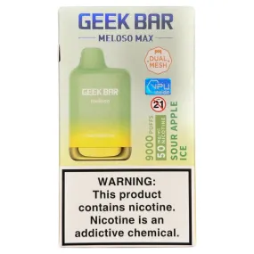 Sour Apple Ice - Geek Bar Meloso Max 9000