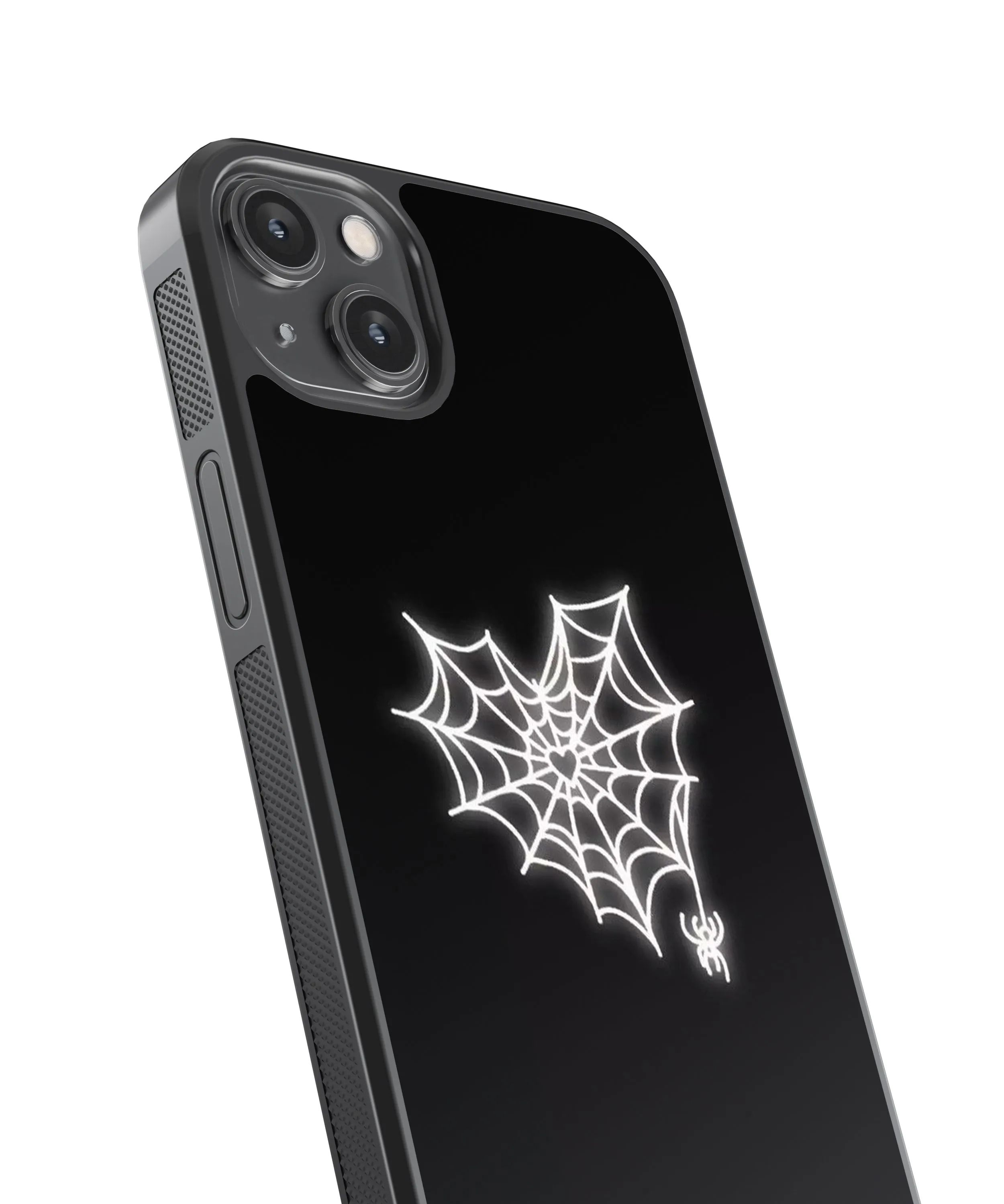 Spider Heart Pop Culture Glass Phone Case Cover