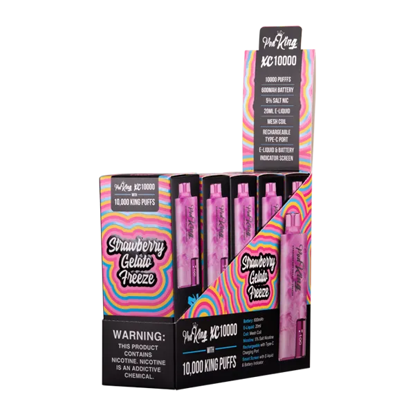 Strawberry Gelato Freeze Pod King XC10000