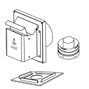 Superior 33-inch Secure Flex Compact Termination Kit SF45HTKCT