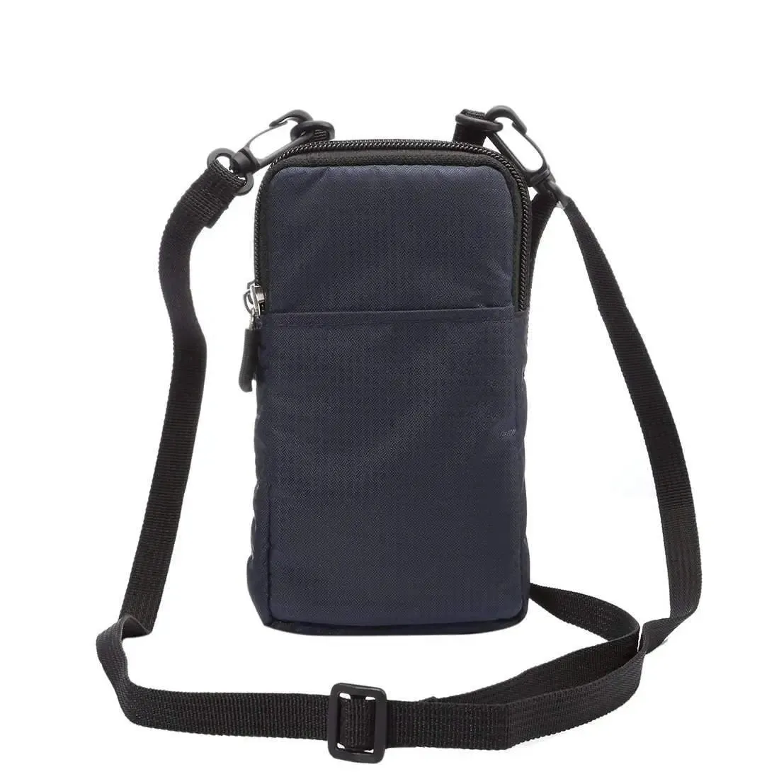 Universal Multi-function Double Layer Zipper Sports Waist /Shoulder -Universal Multi-Function Sports Waist Bag