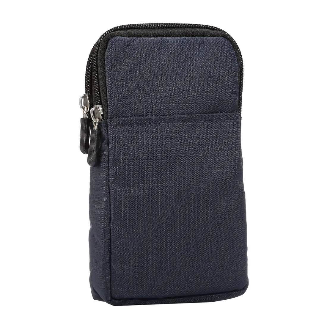 Universal Multi-function Double Layer Zipper Sports Waist /Shoulder -Universal Multi-Function Sports Waist Bag