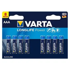 Varta Longlife Power AAA - 8 Pack