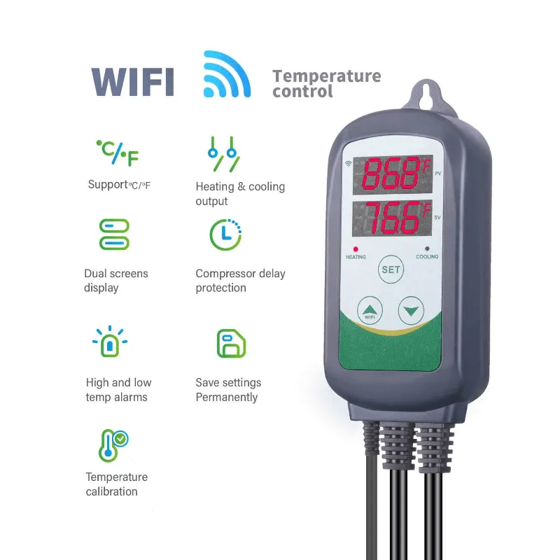 WIFI Digital Thermostat Temperature Controller Outlet