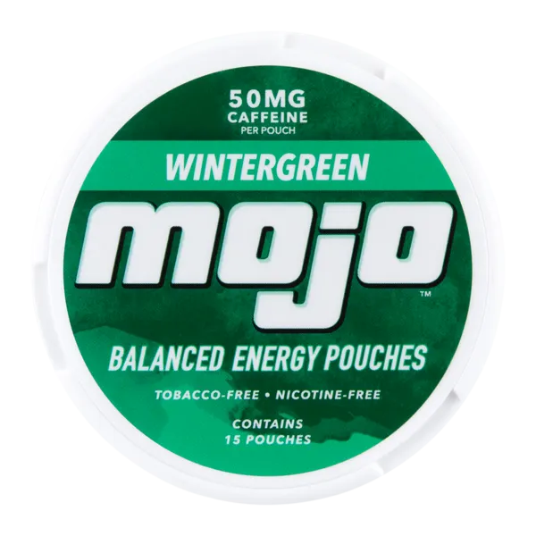 Wintergreen Mojo Balanced Energy Pouches
