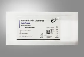 Wound Skin Closures, Reinforced