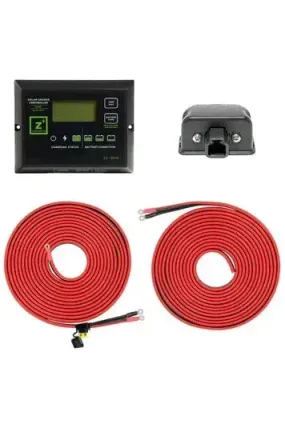 Zamp Solar 15 Amp Controller and Wiring Integration Kit (up to 270 Watts)